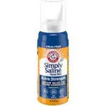 ARM &amp; HAMMER SIMPLY SALINE NASAL MIST 4.5 OZ. Each. 3-Pack. EXP-01/2025