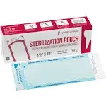 Dental Self Seal Sterilization Pouch RIT-3510 3.5”x9” 200pcs PlastCare Open Box