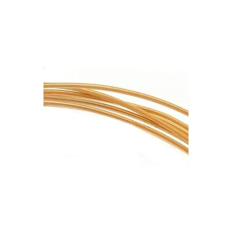 Beadaholique 14K Gold Filled Wire - 22 Gauge Round Half Hard - 5 Feet of High-Qu