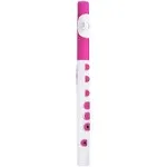 Nuvo TooT Student Flute with Silicone Keys White/Pink