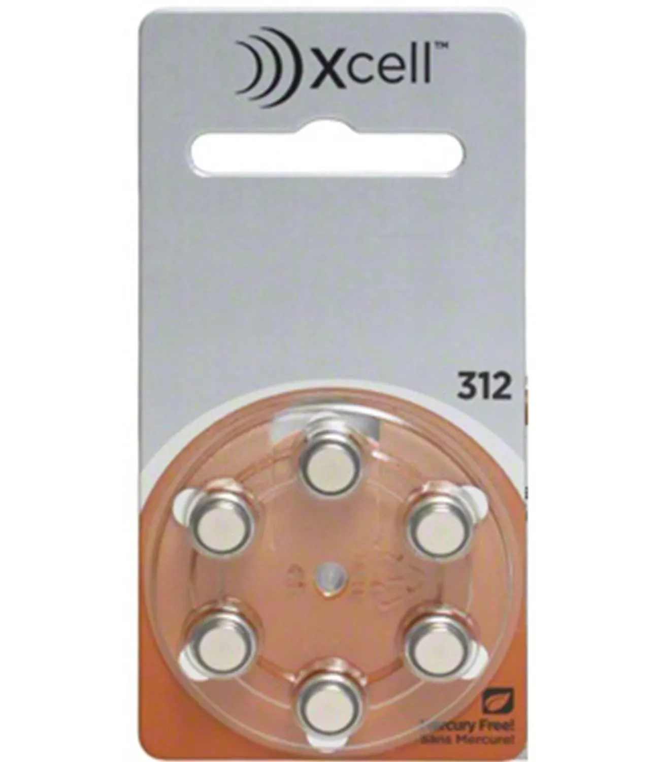 Rayovac Mercury Free Xcell Hearing Aid Batteries