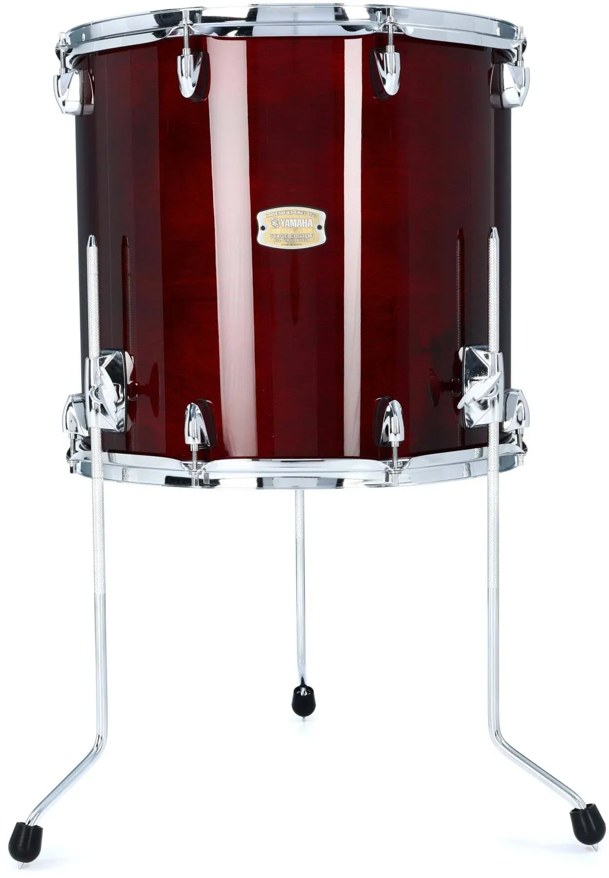 Yamaha Stage Custom Birch 16x15 Floor Tom, Cranberry Red