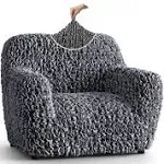 PAULATO by GA.I.CO. Armchair Slipcover, Fuco Velvet Collection