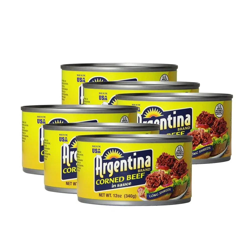 Argentina Corned Beef, 12 Ounce 6 Pack