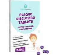 Tru-clean Purple Chews, Plaque Disclosing Tablets- 96 pack