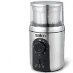 Salton Stainless Steel Smart Coffee Grinder