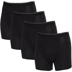 Kirkland Signature Men&#039;s Boxer Brief, 4-pack Multi Color Black Gray Select Size