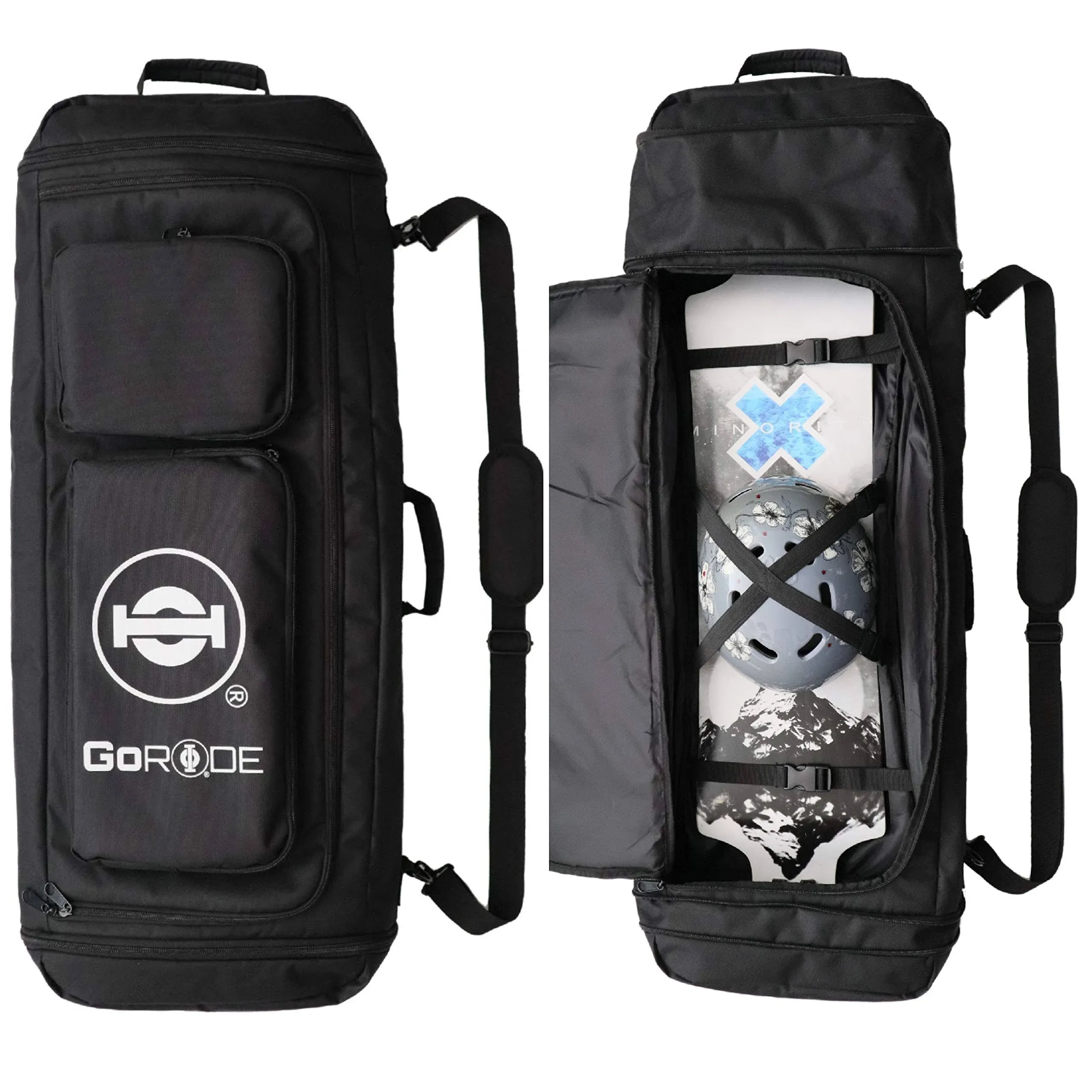 Elite Electric Longboard Skateboard Backpack Bag Carrier with Laptop Holder