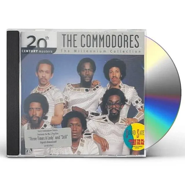 20th Century Masters The Millennium Collection Best of the Commodores CD NEW