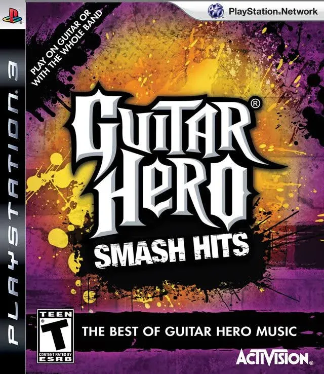 Guitar Hero Smash Hits PS3 (Sony PlayStation 3) Complete Tested Clean Disc