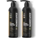 Manscaped 2 In 1 Shampoo & Conditioner UltraPremium Formula Infused with Sea Kelp Coconut Water Aloe for Nourishing and Hydrating Hair