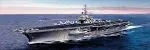 Italeri 5520 1/720 Scale Model Kit U.S. Navy Aircraft Carrier USS Saratoga CV-60