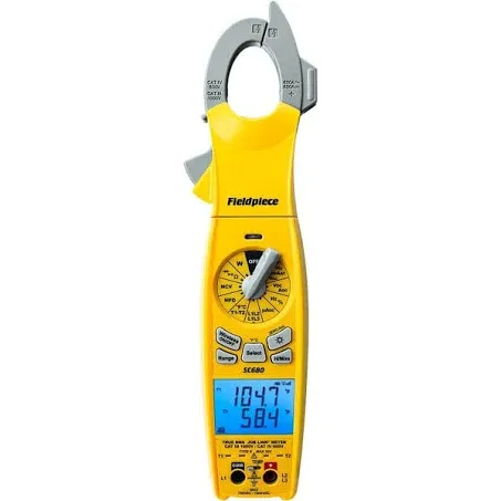 Fieldpiece SC680 - Wireless Power Clamp Meter