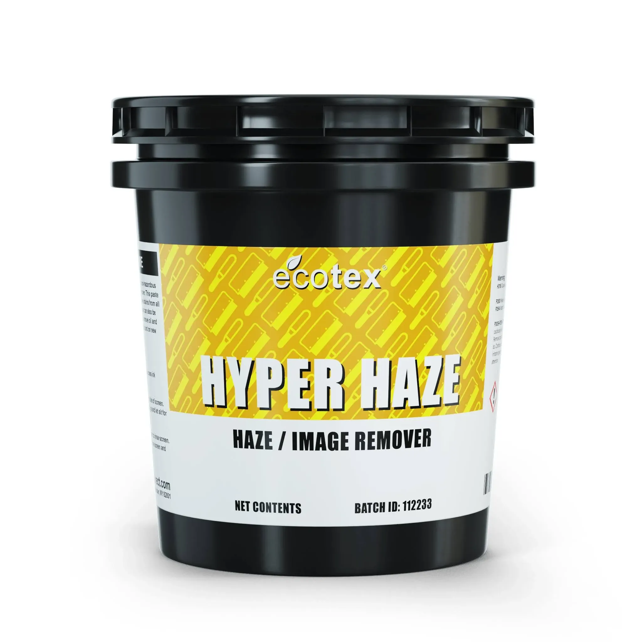 Ecotex® All Purpose Screen Printing Hyper Haze (Pint - 16oz.) - Eco Friendly Haze Remover and Degreaser, Plastisol and Water Based Ink Remover - Silk Screen Cleaner for Screen Printing Screens