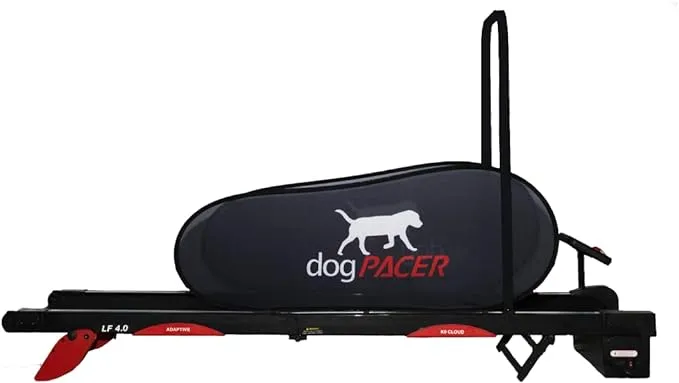 94697 4.0 Full Size Dog Pacer Treadmill, Black