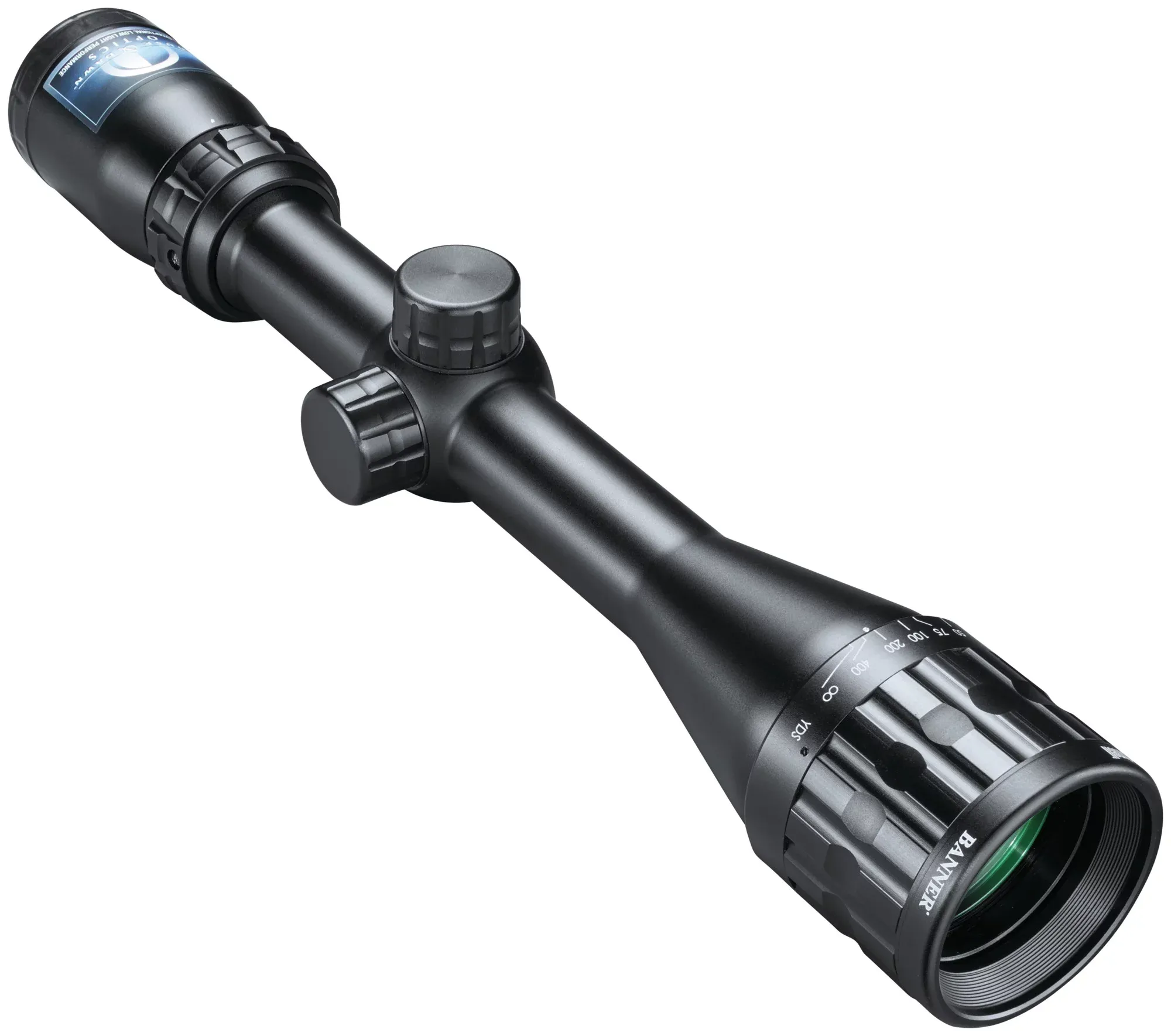 Bushnell Banner 4-12x40mm Riflescope, Dusk & Dawn Hunting Riflescope with Multi-X Reticle