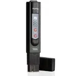 iSpring TDS2 Digital 2-Button TDS Meter with Backlit LCD, Black