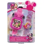 Disney Junior Minnie Mouse Play Smart Watch with Lights and Sounds, 3-pieces, Pretend Play, Kids Toys for Ages 3 Up by Just Play