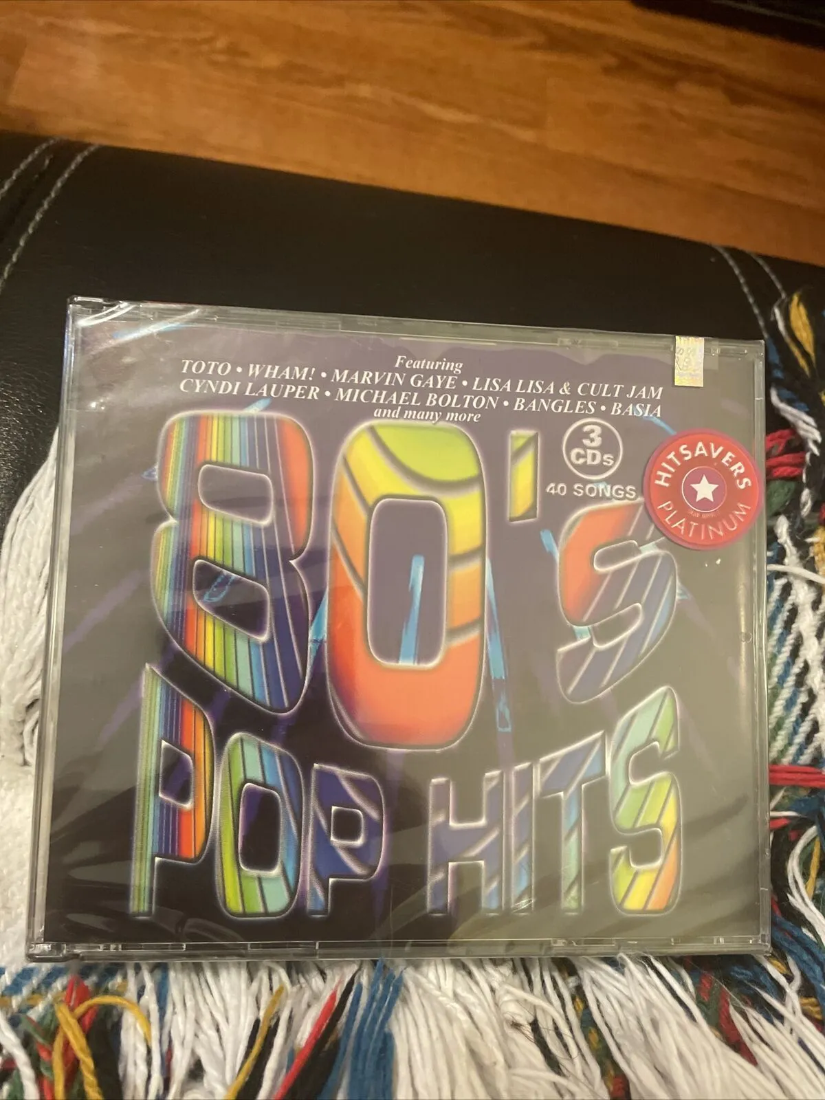 NEW Sealed 80&#039;s Pop Hits 3-Disc CD Set 40 Songs Sony Music