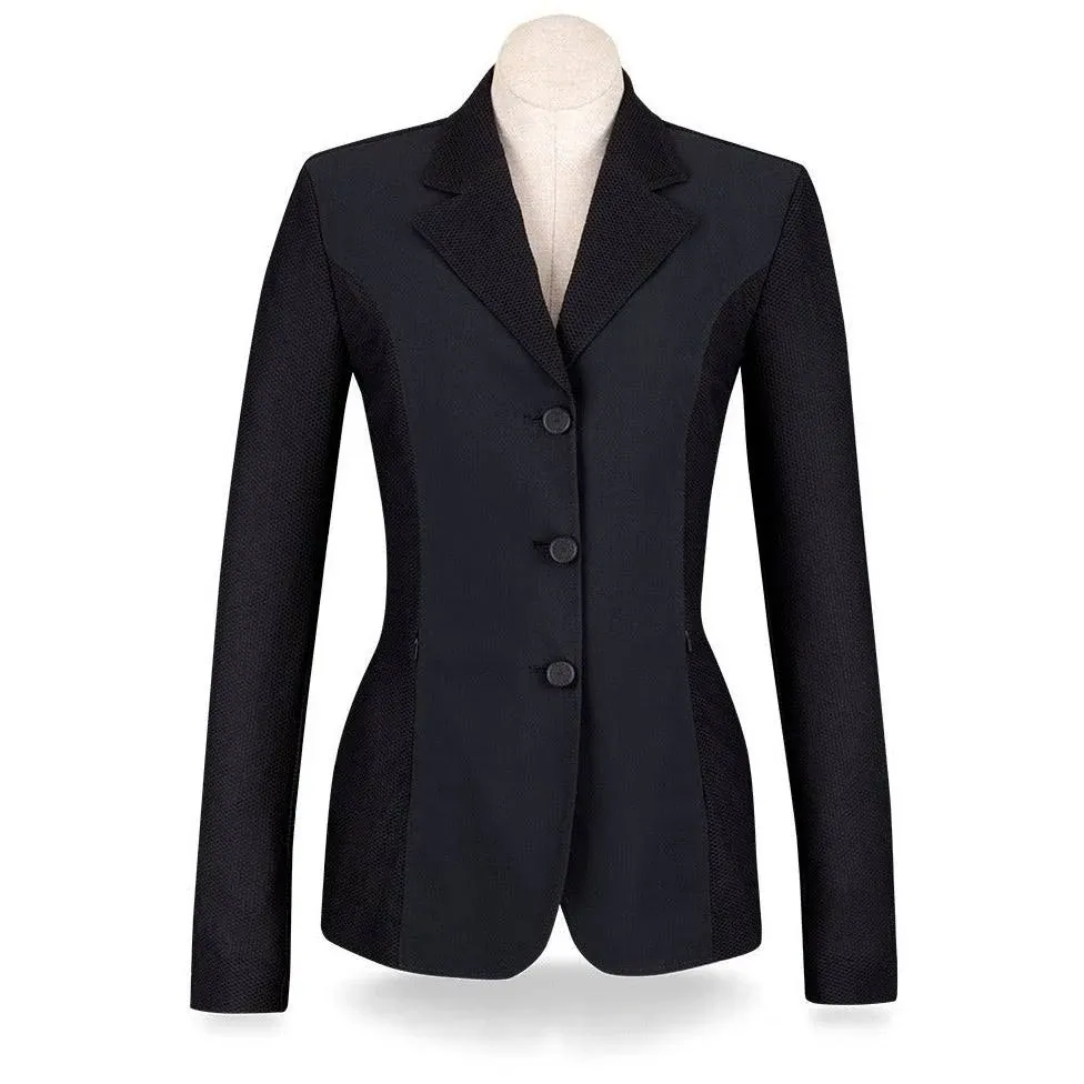 RJ Classics Harmony Ladies Mesh Show Coat Black