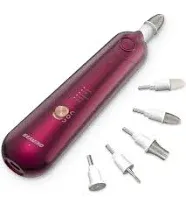 Professional Manicure Pedicure Set, Cordless Electric Nail File Kit, Nail for 5