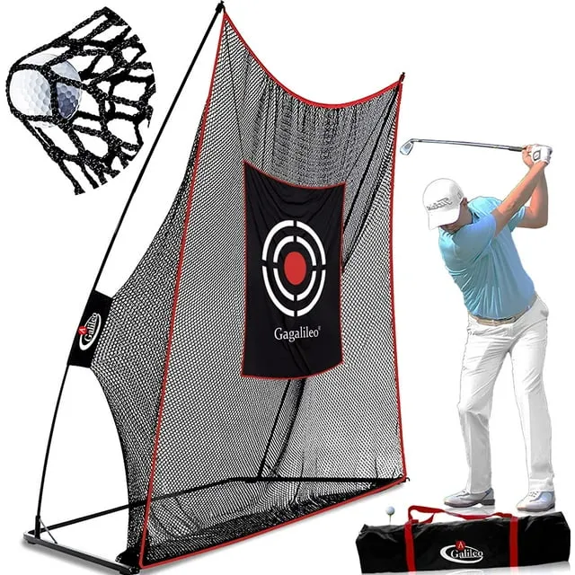 Galileo Golf Practice Net Driving Range Golf Hitting Nets for Indoor Outdoor with Golf Training Aids Gg-0018