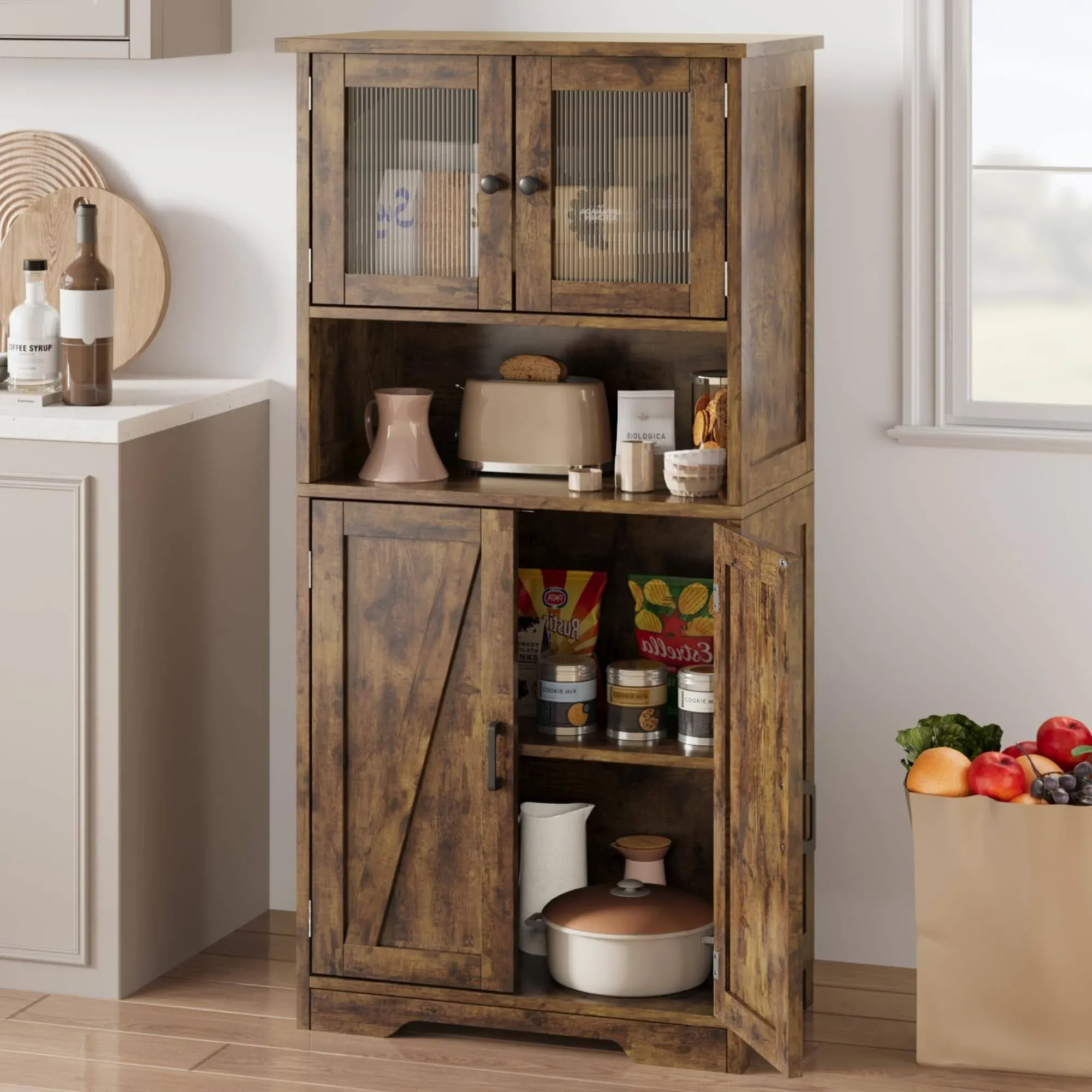 GAOMON Kitchen Pantry Storage Cabinet