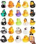 Jeep Ducks for Ducking - Assorted Ducks for Jeeps - 25 Pc 2&#034; Rubber Ducks Jeep D