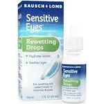 Bausch & Lomb Sensitive Eyes Rewetting Drops