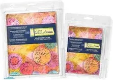 Gel Press Monoprinting Print Plates – 8” X 10” + 5” X 7” Gel Plate Value Pack