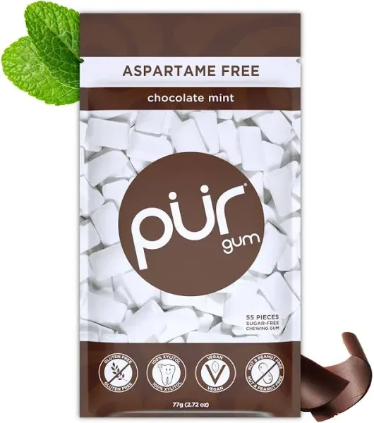 Pur Chocolate Mint Gum