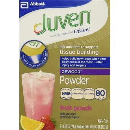 Juven Fruit Punch 8-.85oz Pks