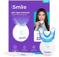 MySmile Teeth Whitening Kit with LED Light Teeth Whitener Carbamide Peroxide Gel