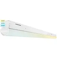 Luxrite 4' Slim Selectable CCT Linear LED Shop Light