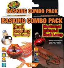 Zoo Med Basking Combo Pack Day & Night Lamps