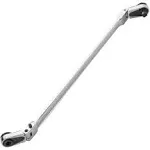 4S12L Silver Combination Stick Flexible Dual Ratchet with 1/4&#034; Square Drive &amp;