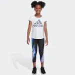 adidas Girls' Aeroready Hyper Real 7/8 Tights