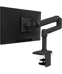 Ergotron LX Desk Monitor Arm (Matte Black)