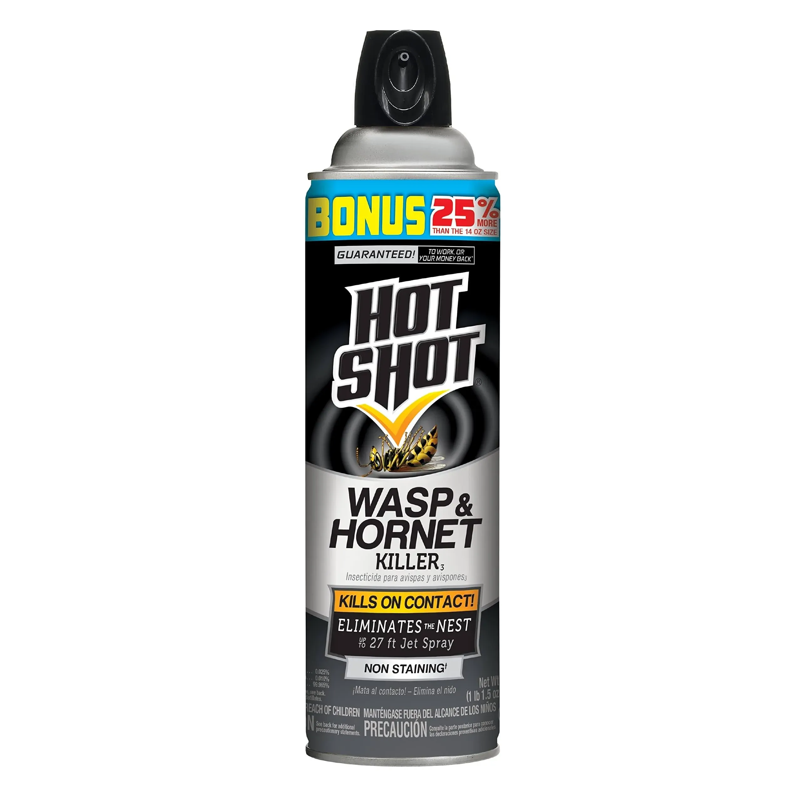 12-Pack of Hot Shot Wasp & Hornet Killer Aerosol, 17.5 Ounce