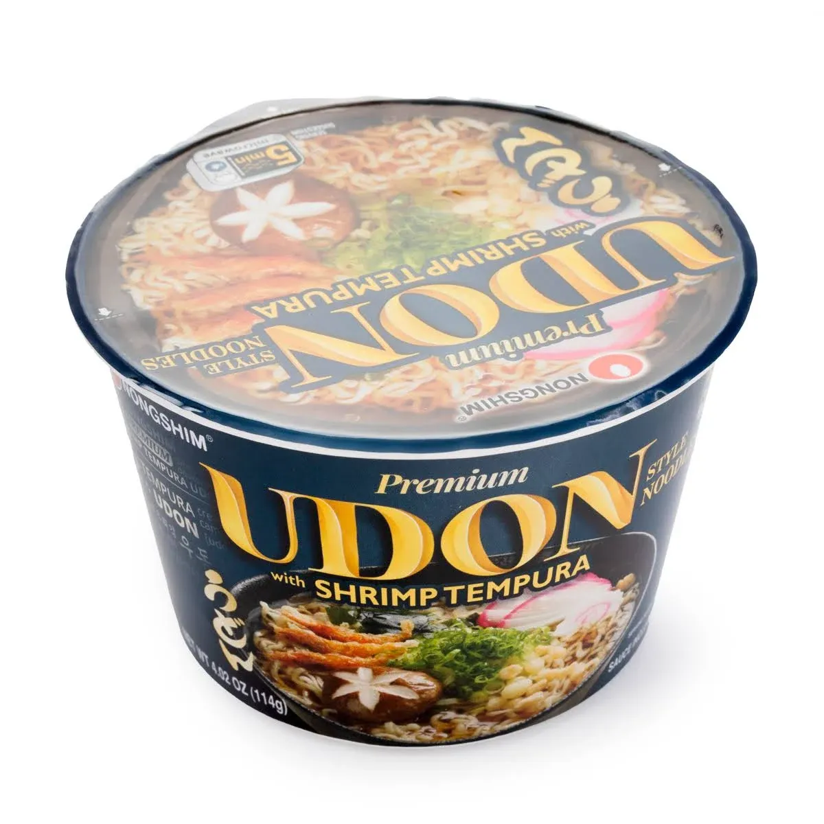 Nongshim Premium Udon with Shrimp Tempura 4.02 oz