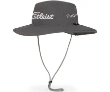 Titleist Tour Aussie Bucket Hat - White/Black