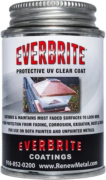 Everbrite Starter Kit (16 Oz.) Clear, Protective Coating for Metal