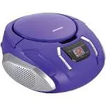 Portable CD Radio, Purple, PRCD261