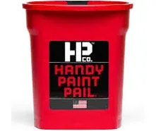 1 Qt. Red Paint Bucket