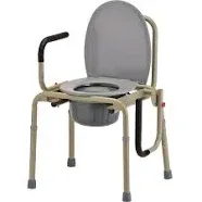 NOVA Medical Products 8805 Drop Arm Transport Chair Commode