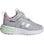 Adidas Racer TR23 Baby/Toddler Tennis Shoes, Girl's, Size: 6 T, Silver Metallic Lilac