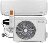 Pioneer 24,000 BTU 18 SEER2 Ductless Mini-Split Inverter+ Air Conditioner Heat Pump System Full Set 230V