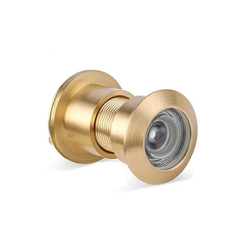 Earl Diamond Solid Brass Door Viewer Peephole 220-Degree Security Peephole with Heavy Duty Rotating