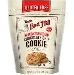 Bob's Red Mill Cookie Mix, Gluten Free, Chocolate Chip - 4 pack, 22 oz bags