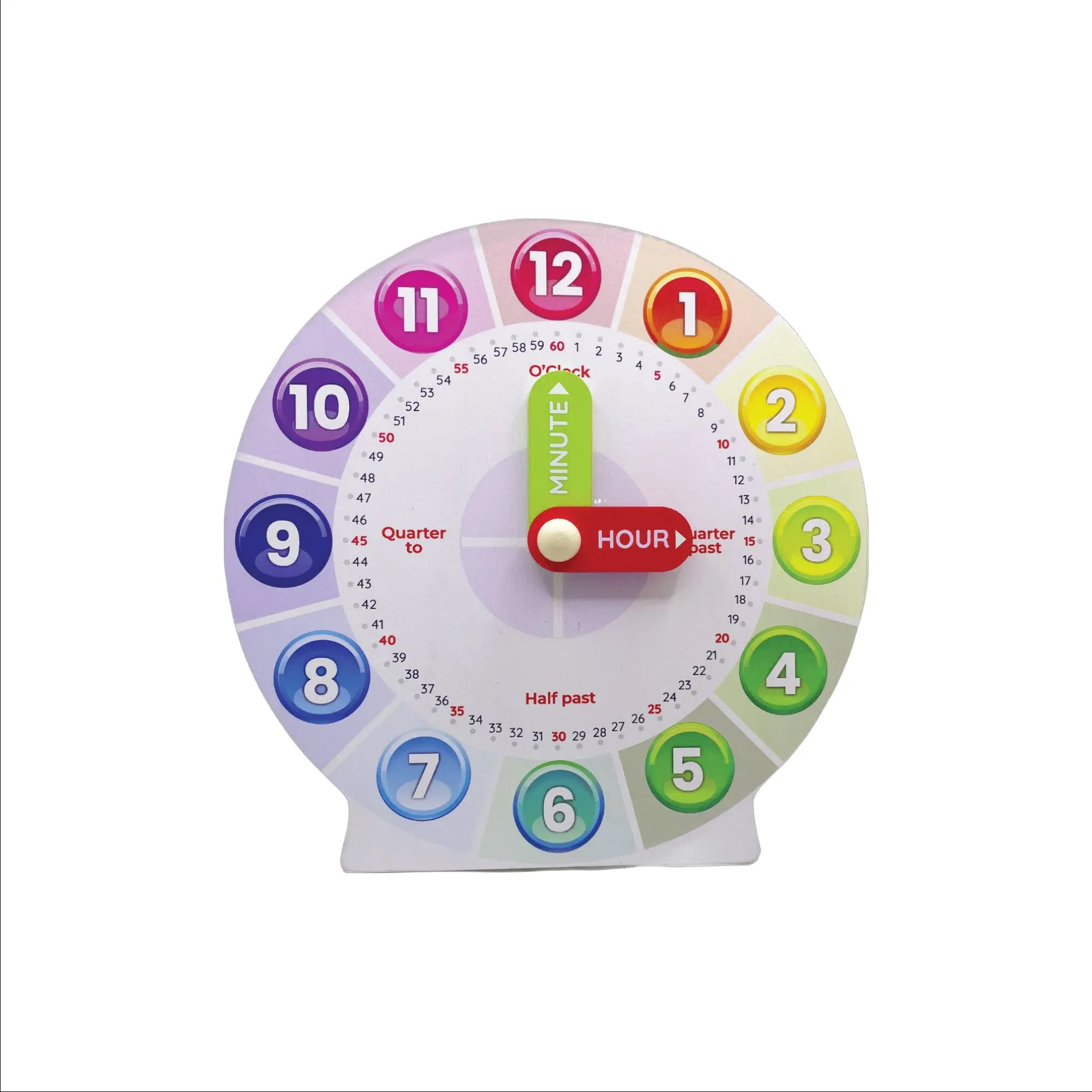 Urban Supply Co. Interactive Educational Teaching Clock